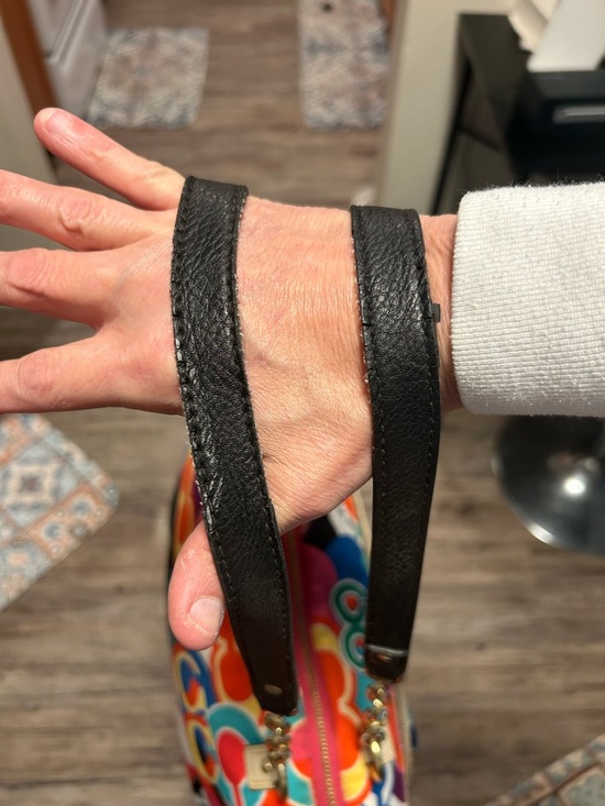 📍AS IS PROJECT! Coach Poppy Signature Large Tote Bag No Offers - Picture 12 of 16